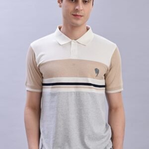 PR3 SS 002||Biscuit Melange||100% Cotton Polo T-Shirt