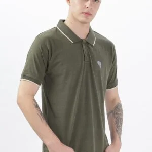 PR36||Lucky Olive||100% Cotton Polo T-Shirt