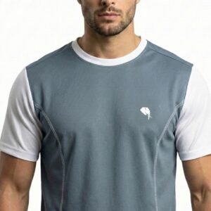 RHS003 ||BLUE|| Round Neck Half Sleeve