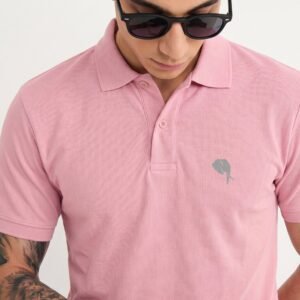 PR3 SS 008-B||PINK||100% Cotton Polo T-Shirt